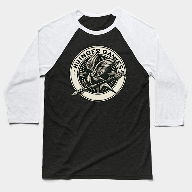 the hunger games Baseball T-Shirt by whatyouareisbeautiful